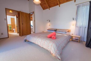 3 bedrooms, iron/ironing board, travel cot, WiFi