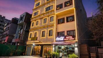 Voorkant van accommodatie