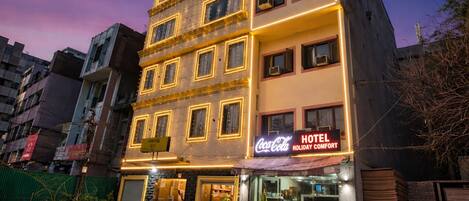 Façade de lâhĂ©bergement