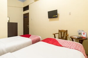 Free WiFi, bed sheets