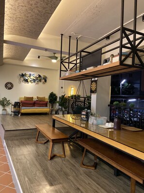 Sitzecke in der Lobby