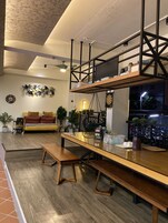 Sitzecke in der Lobby