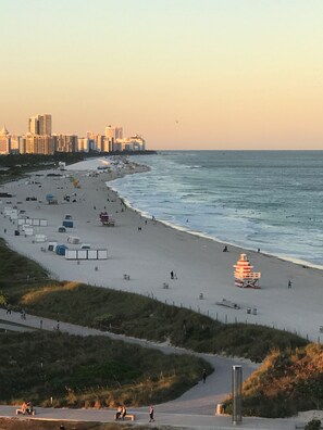 ビーチ、サンラウンジャー、ビーチタオル