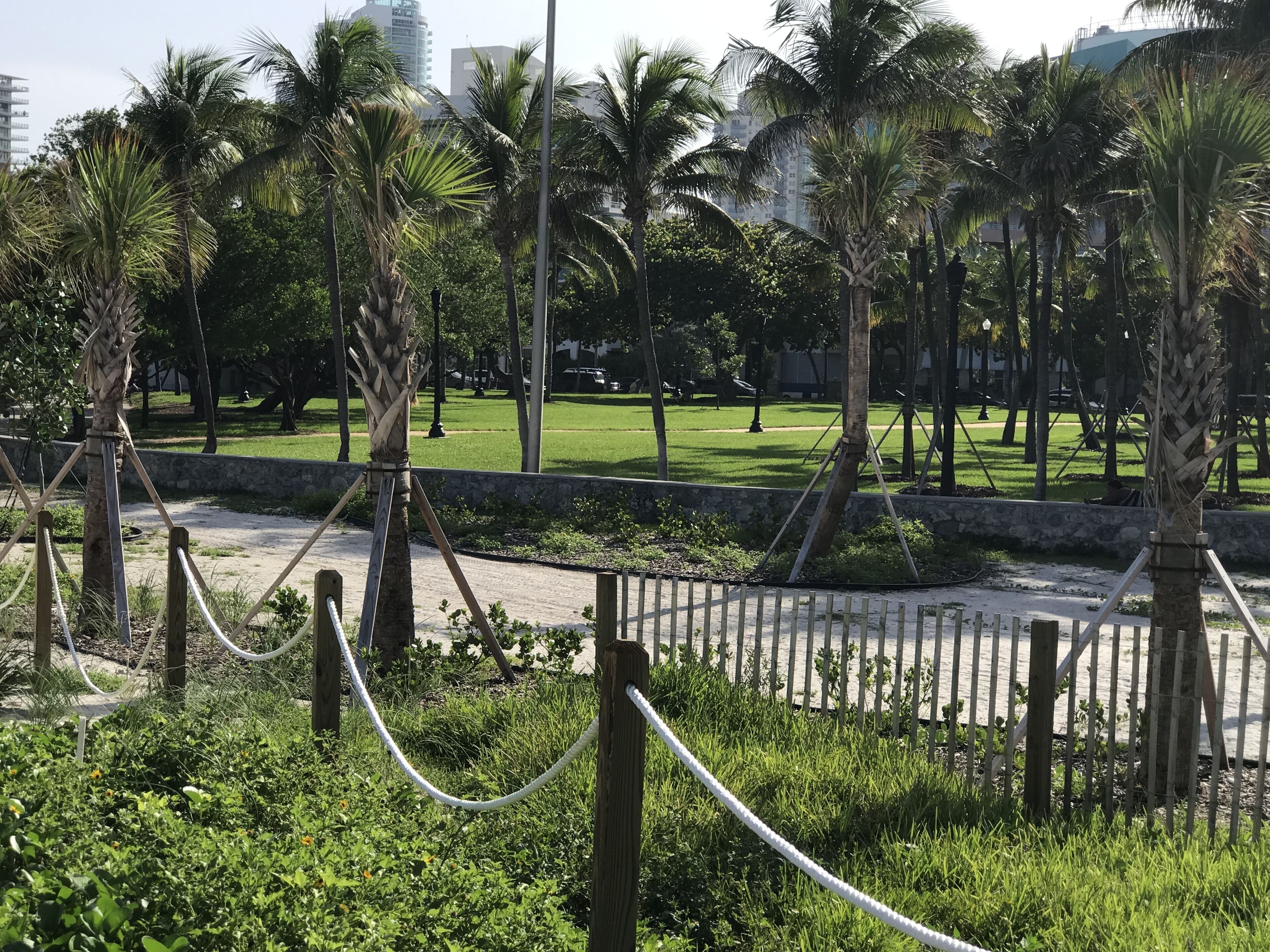 Enceinte de l’hébergement