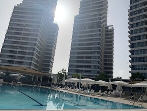 Seasonal outdoor pool