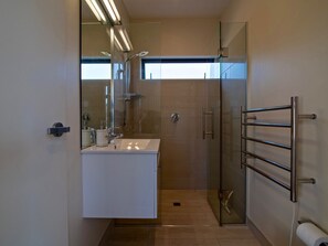 Bathtub, hair dryer