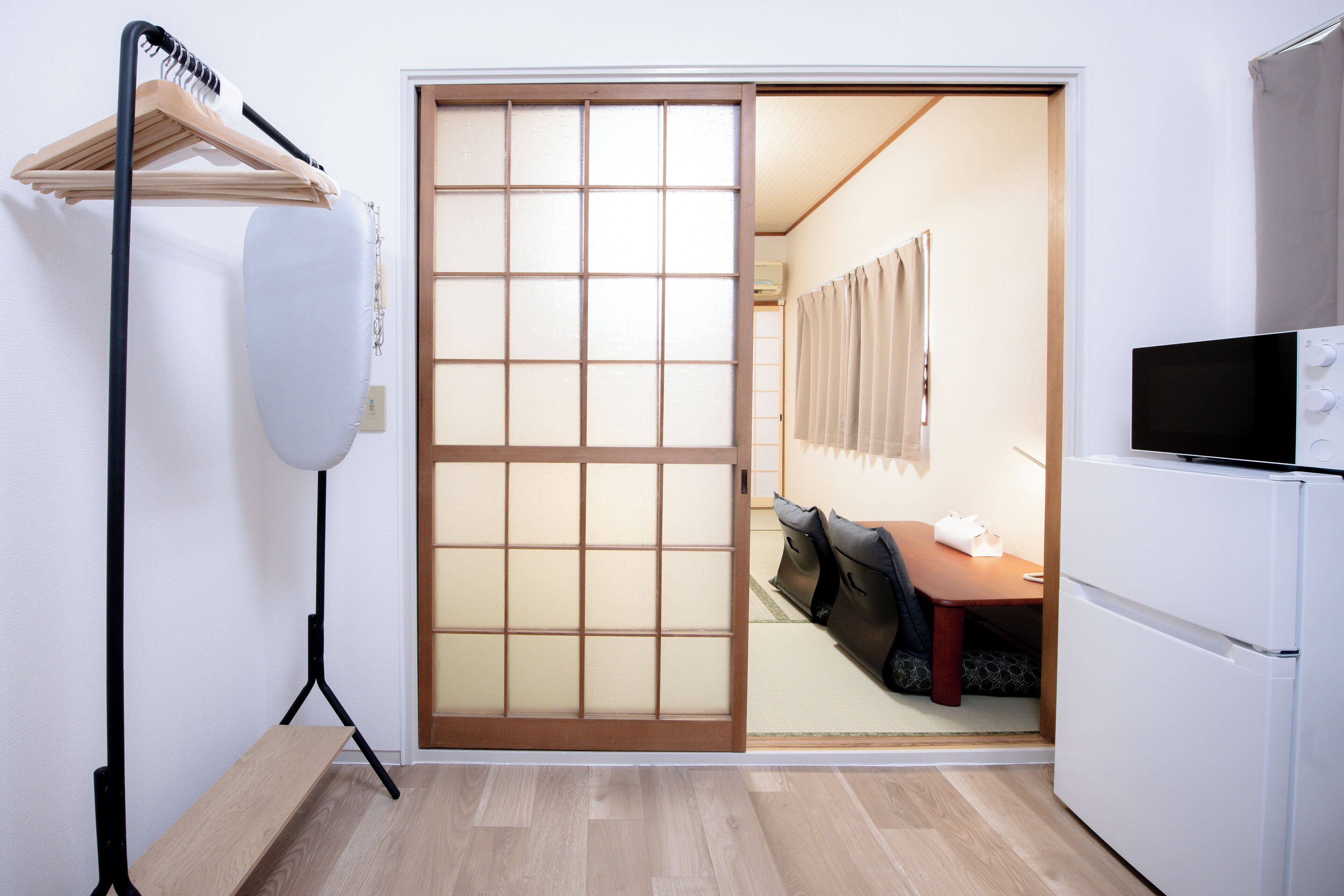 Tomannsrom i japansk stil | 1 soverom, dundyner, individuelt dekorert og individuelt innredet