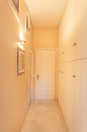 Blackout curtains, iron/ironing board, free WiFi, bed sheets