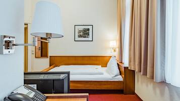 Einzelzimmer | Schreibtisch, Bügeleisen/Bügelbrett, kostenloses WLAN, Bettwäsche