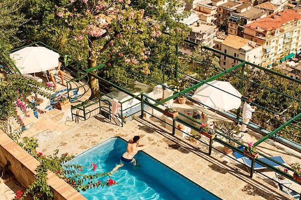 Seasonal outdoor pool