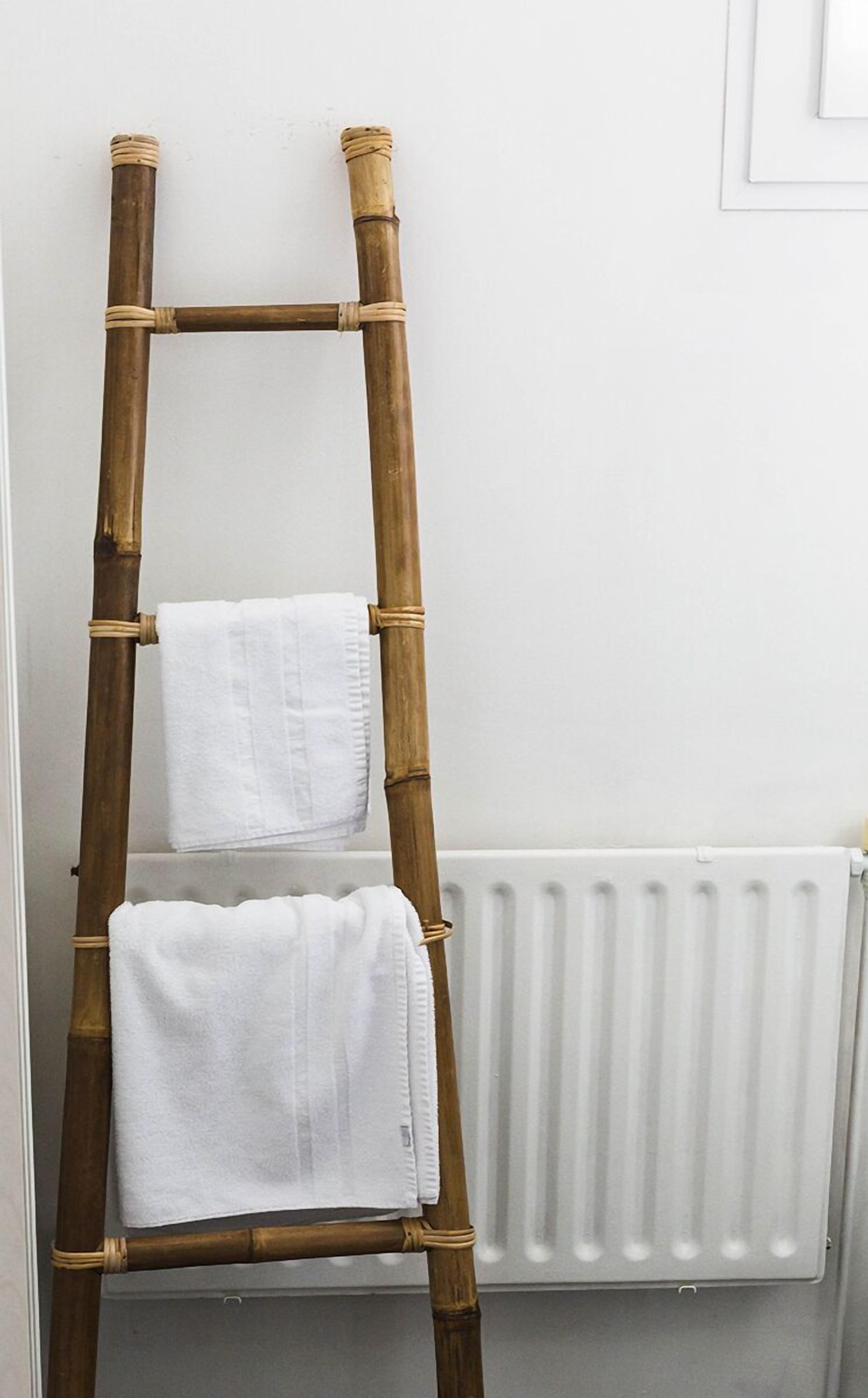 family room | bathroom amenities | rainfall showerhead, towels