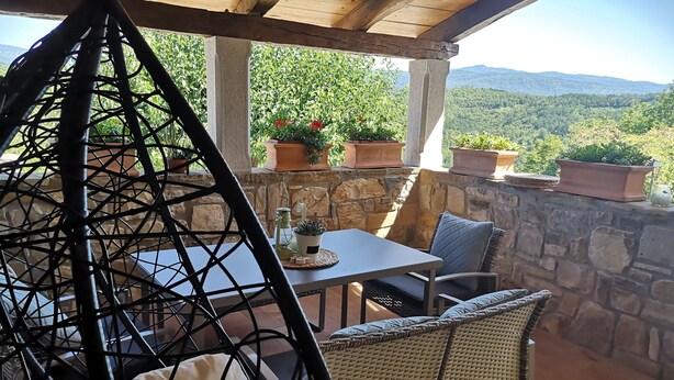 Terrace/patio - Rooms Dores (Buzet)