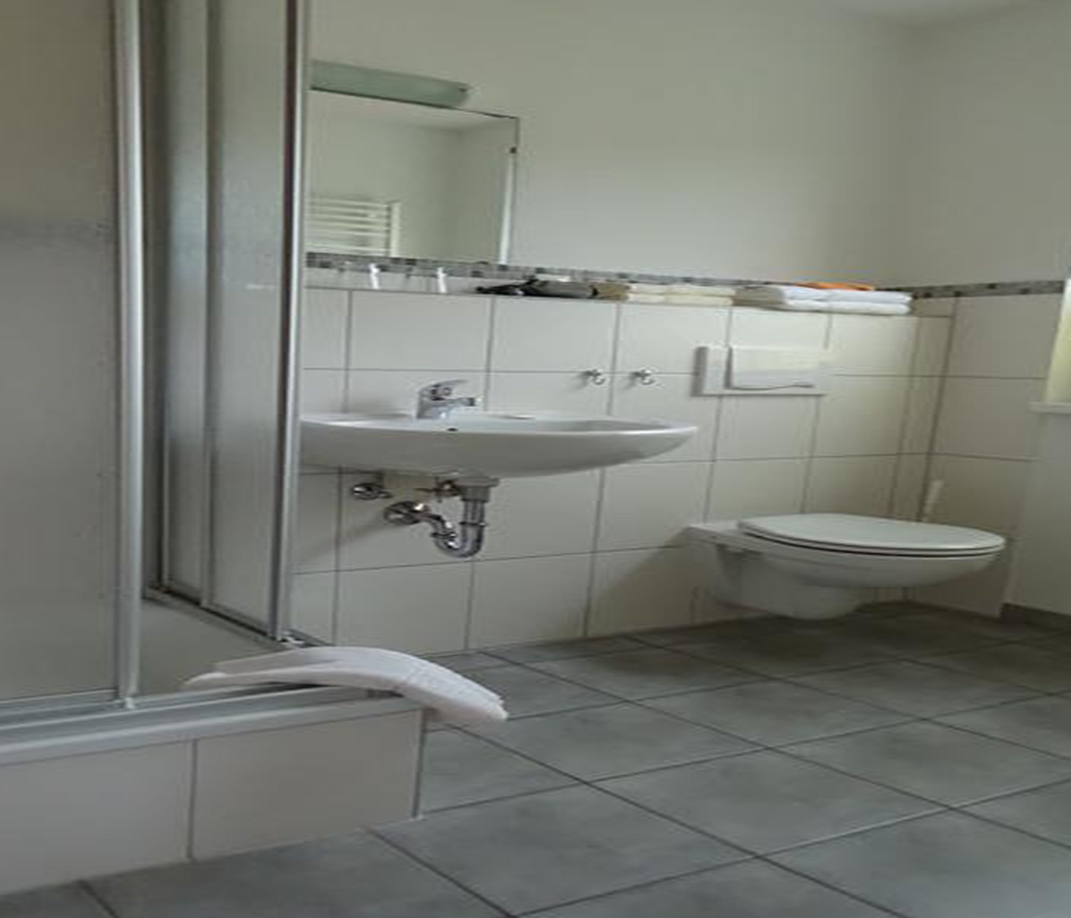 Dusche, Handtücher