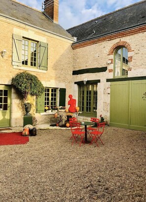 Façade de l’hébergement