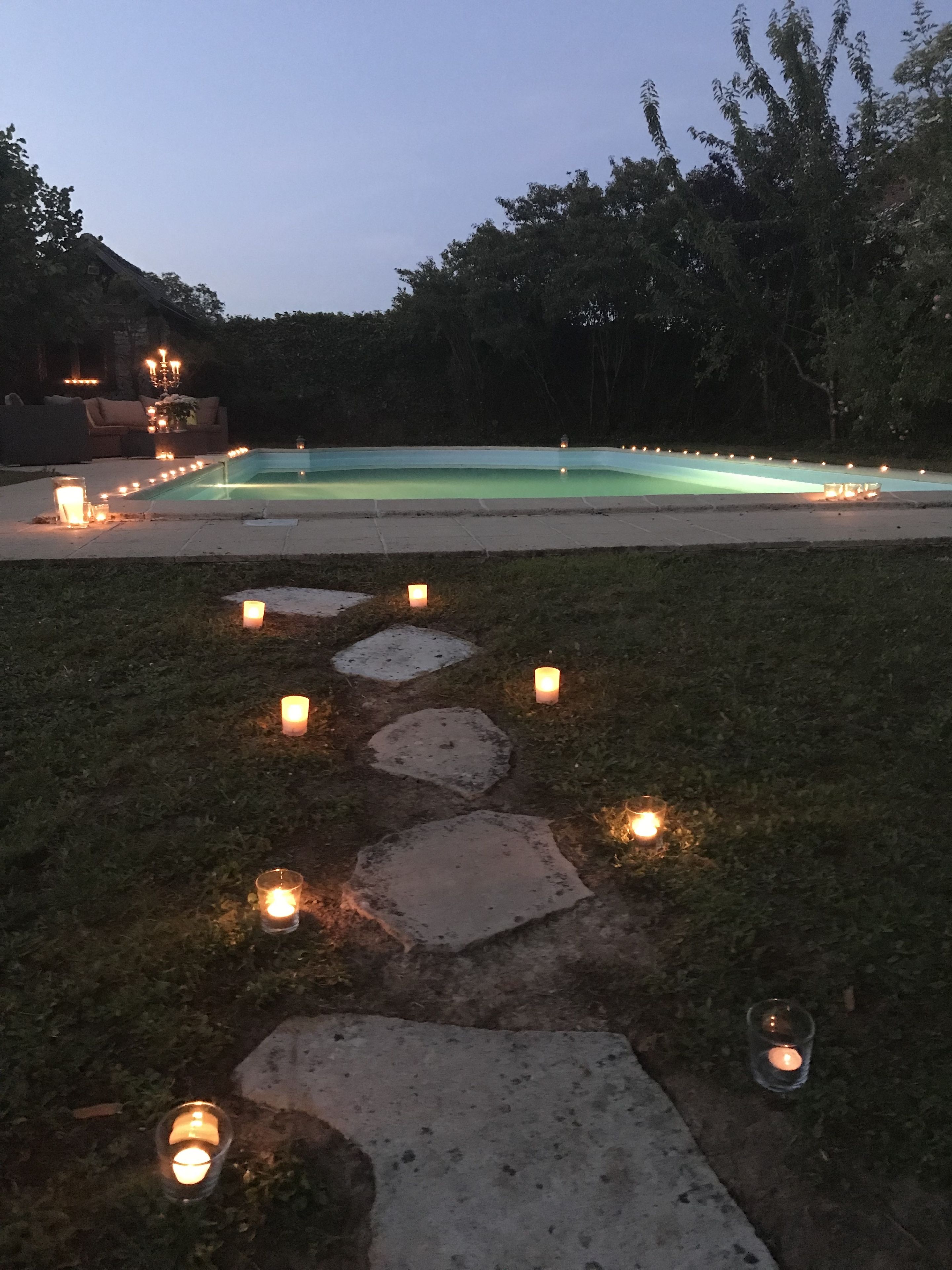 Seasonal outdoor pool