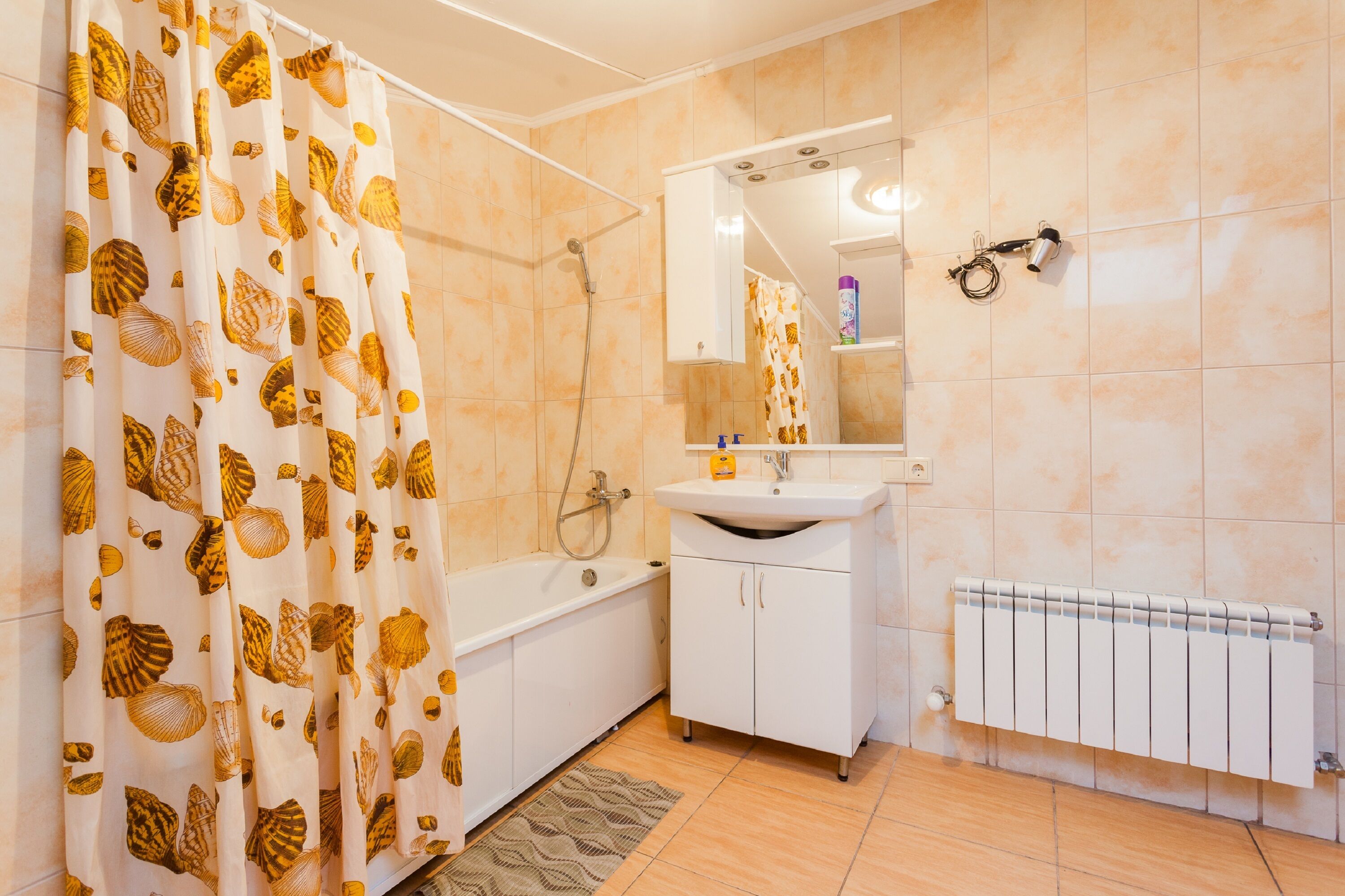 Appartamento Classic, 1 letto matrimoniale | Bagno | Vasca, asciugacapelli, pantofole, asciugamani