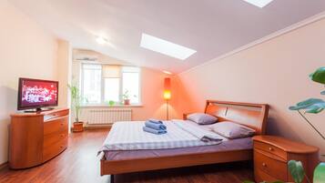 Classic Apartment, 1 Double Bed | 1 bedroom, soundproofing, iron/ironing board, free WiFi