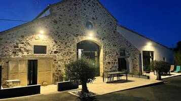 Vue depuis lâhĂ©bergement