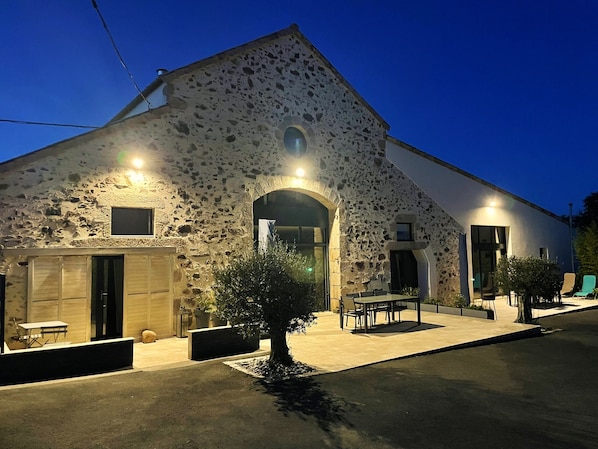 Udsigt fra overnatningsstedet