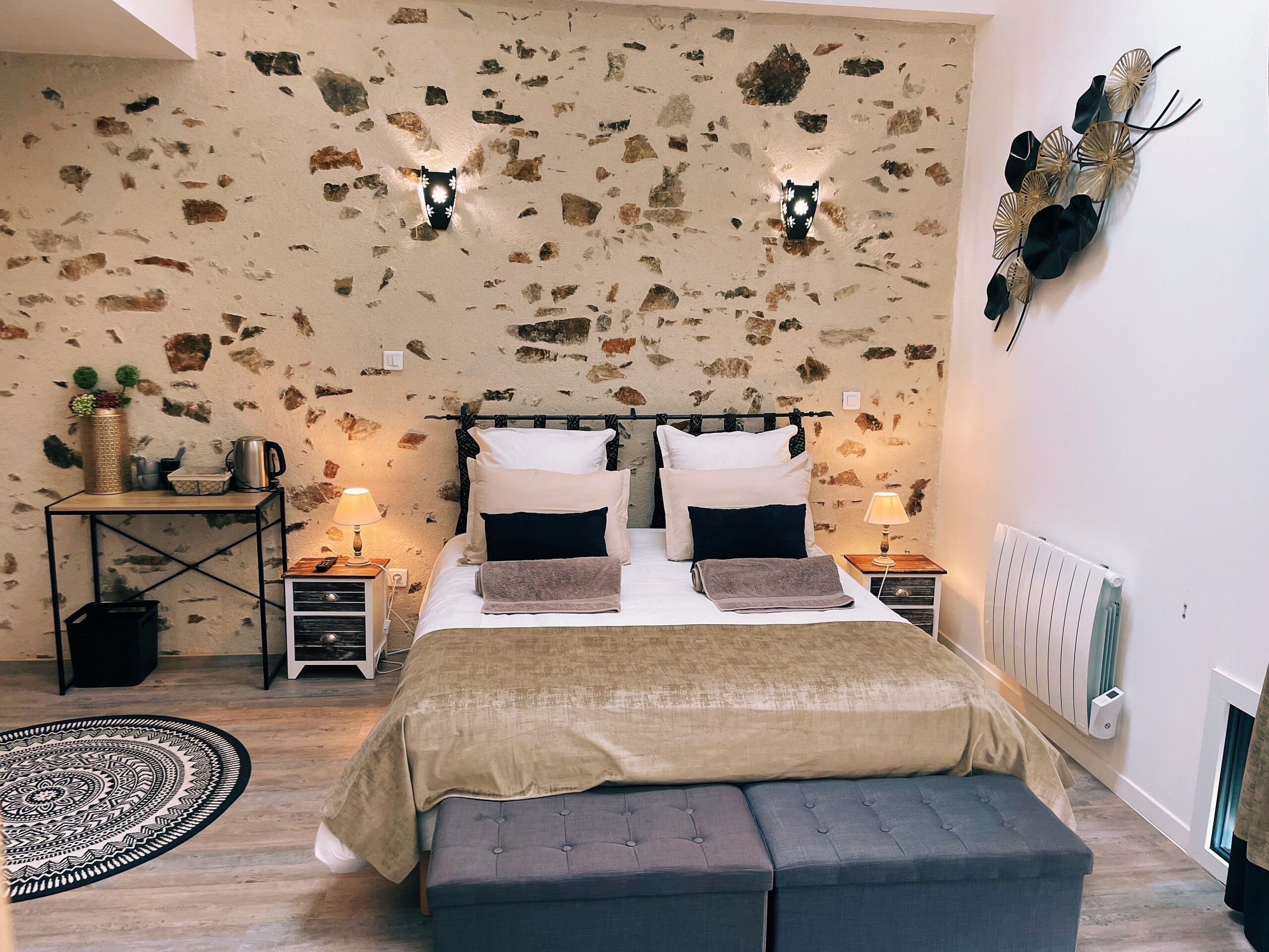 Firemannsrom – superior, bakgårdsutsikt | Sengetøy i egyptisk bomull og sengetøy av topp kvalitet