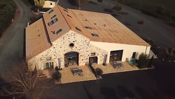 Uitzicht vanuit accommodatie
