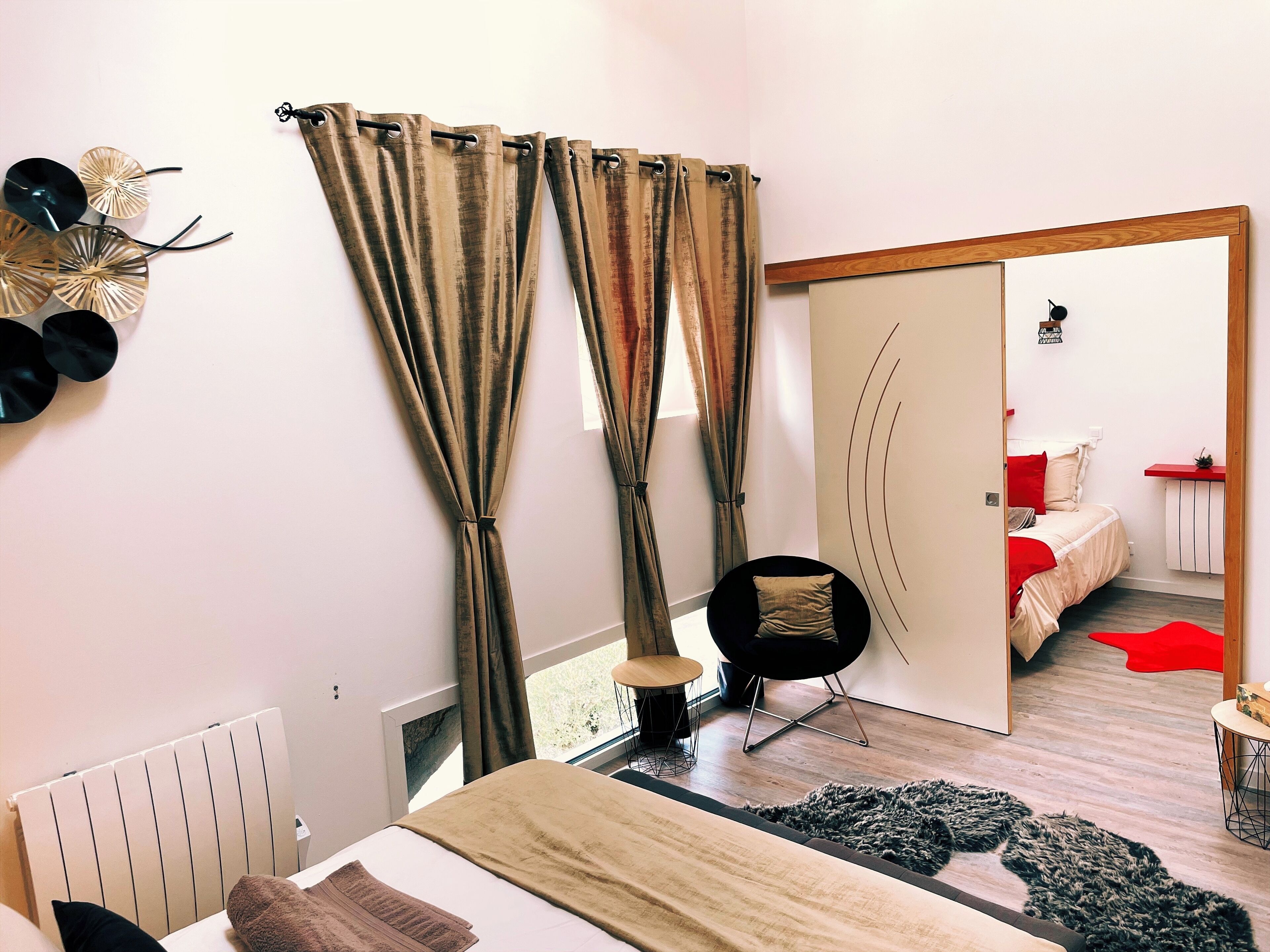 Superior-Vierbettzimmer, Blick auf den Innenhof