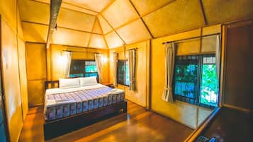 單棟小屋 | 1 間睡房、遮光窗簾/窗簾、免費 Wi-Fi、床單