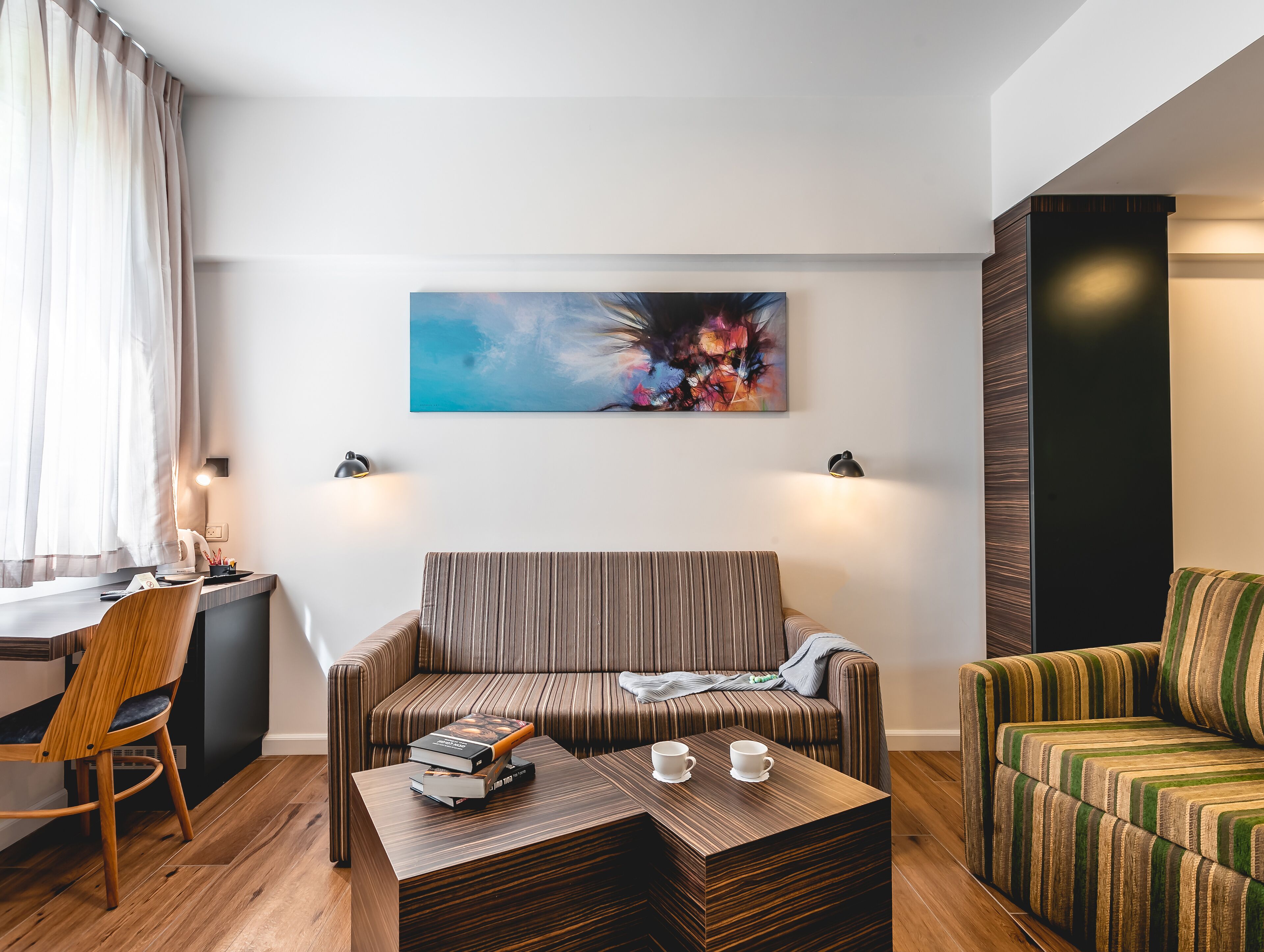 Minibar, desk, laptop workspace, WiFi (free)