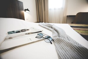 Habitación básica doble | Minibar, escritorio, espacio para trabajar con un portátil y wifi gratis