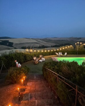 Piscine sur le toit