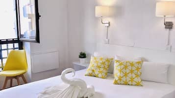 Habitación doble, baño compartido | 1 habitación, ropa de cama de alta calidad y camas Select Comfort