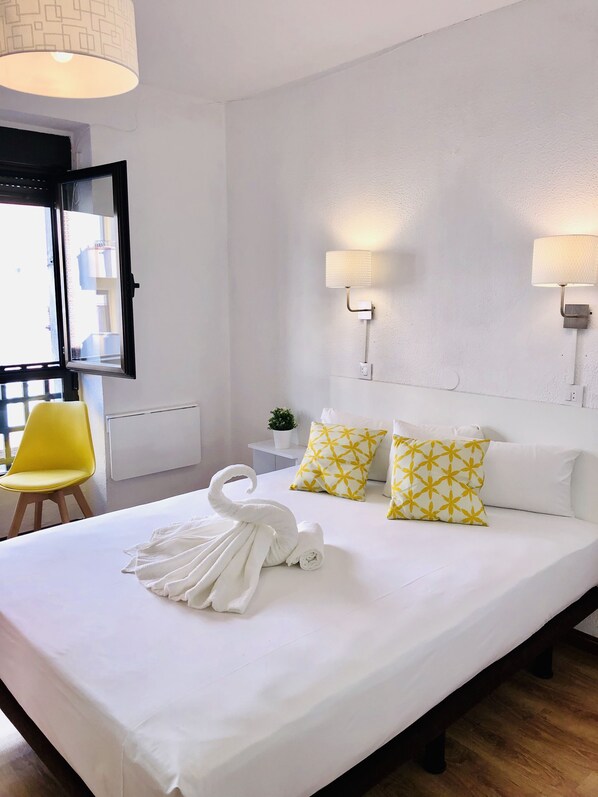 1 habitación, ropa de cama de alta calidad y colchones Select Comfort