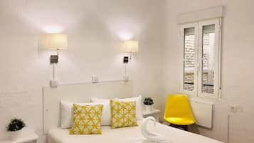 Habitación individual, baño compartido | 1 habitación, ropa de cama de alta calidad y camas Select Comfort