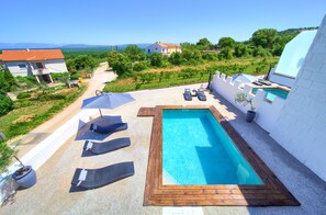 Luxury Villa, Vineyard View, Poolside (2) | Exterior - Pax House 1 (Krk)