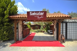 Entrada da propriedade