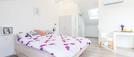 Luksus-studiolejlighed - balkon | Indvendig detalje