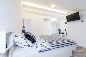 Comfort studio, balkon | Gratis wifi, beddengoed