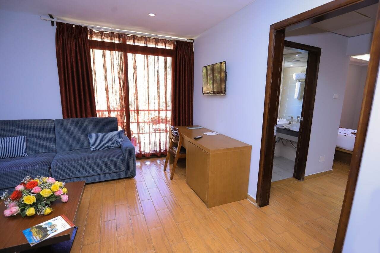 junior suite | premium bedding, laptop workspace, iron/ironing board, rollaway beds