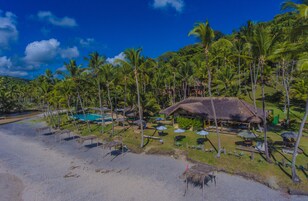 Private beach nearby