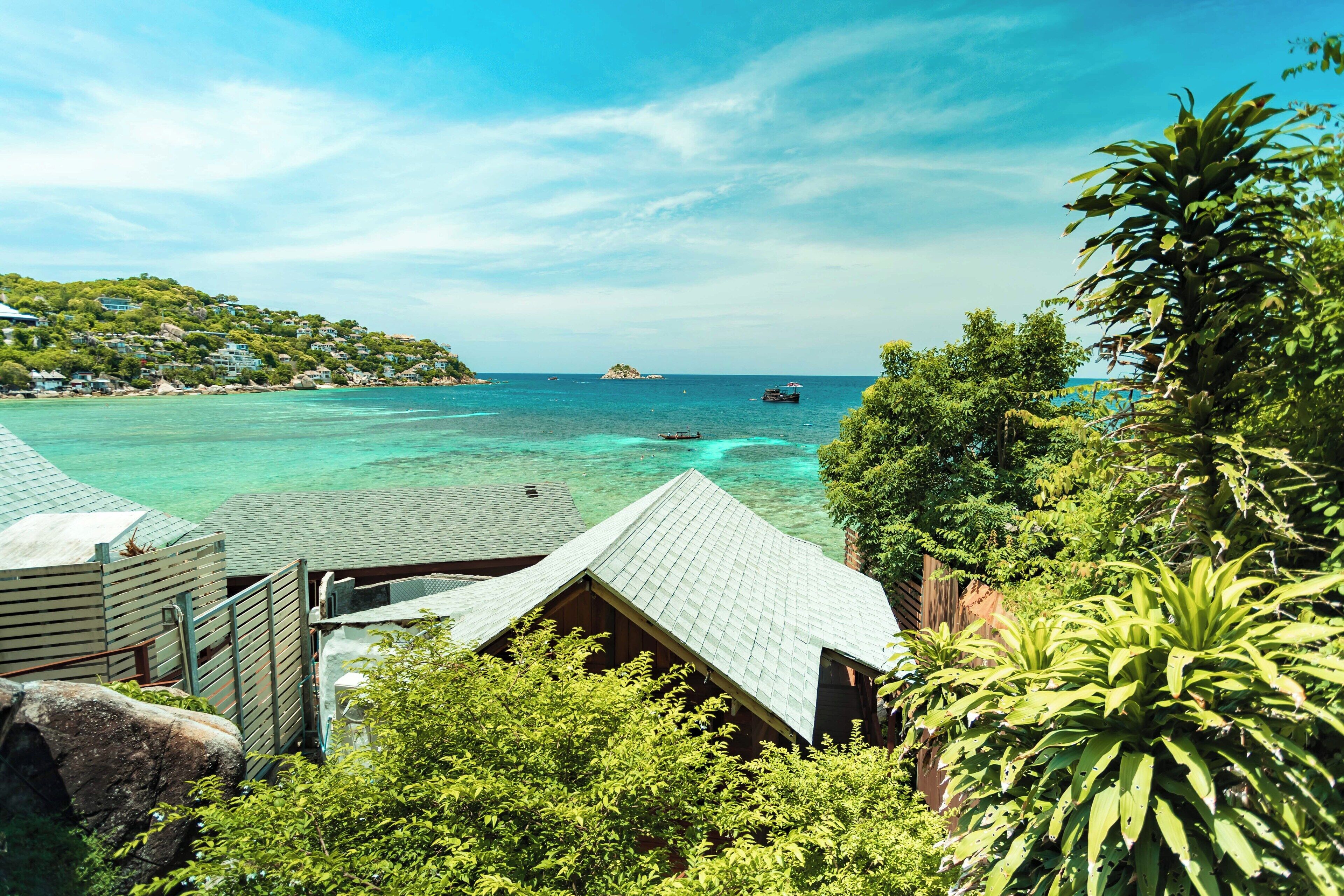 Good sea view bungalow | Utsikt fra rommet