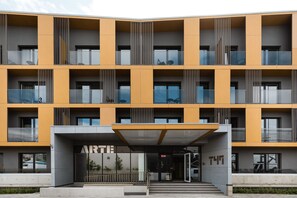 Façade de l’hébergement