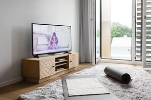 Design appartement | Uitzicht vanuit de kamer