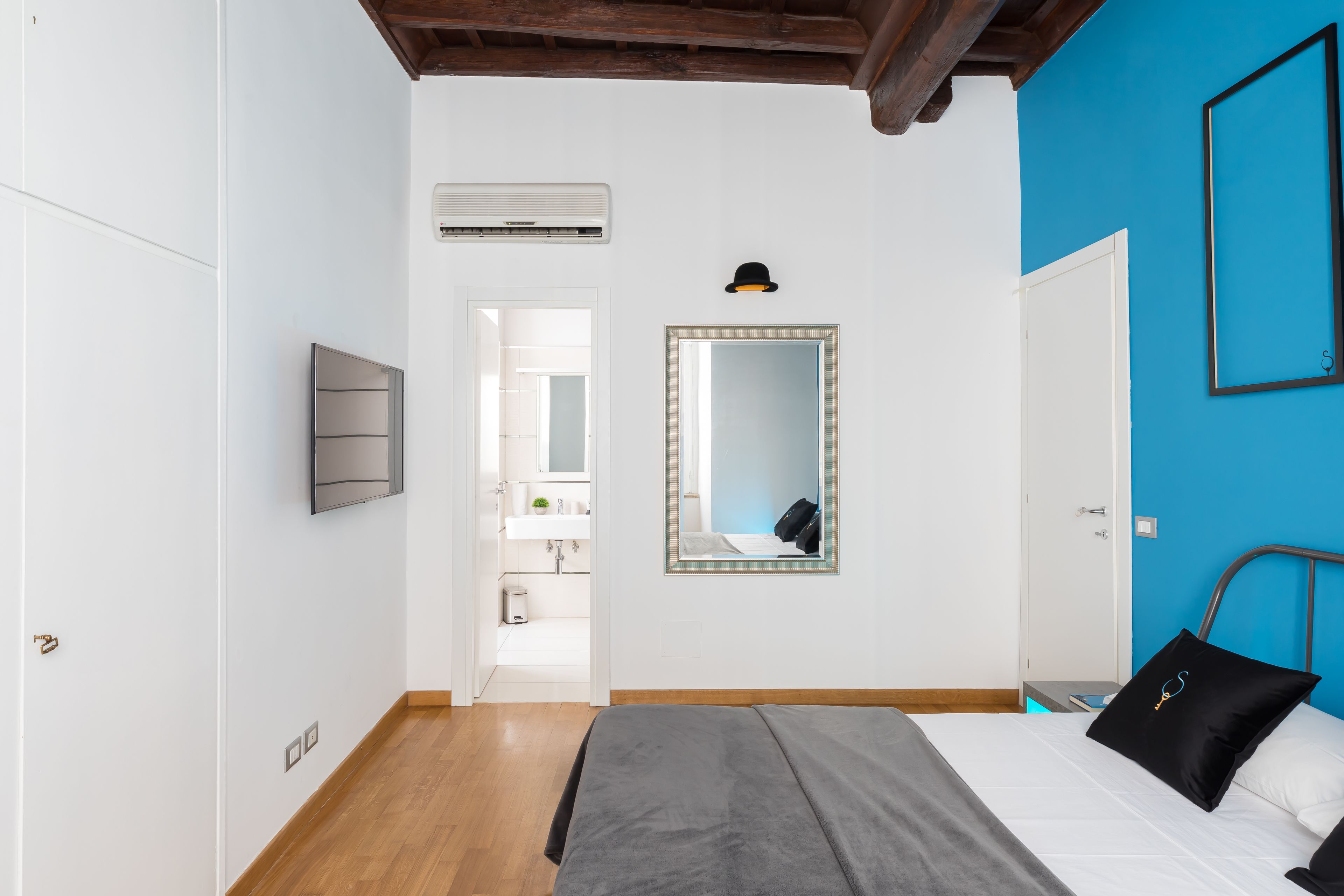 Leilighet, 1 soverom | 1 soverom, strykejern/-brett, barnesenger og wi-fi (inkludert)