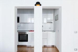 Appartamento, 1 camera da letto | Cucina privata | Frigorifero, piano cottura, macchina per tè/caffè, bollitore elettrico