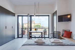 Living area - Rome as you feel - San Lucio Apartments (Rome)