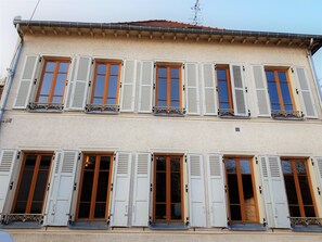 Façade de l’hébergement