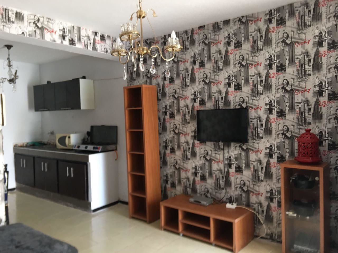 Appartement, 2 chambres (New York) | Cuisine privée | Grand réfrigérateur, micro-ondes (sur demande), four, plaque de cuisson