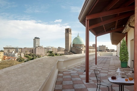 Terrace/patio. Casa al Carmine