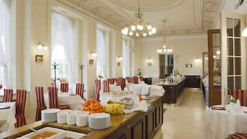Komplett frokost er inkludert hver dag