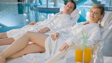 Innenpool, Liegestühle